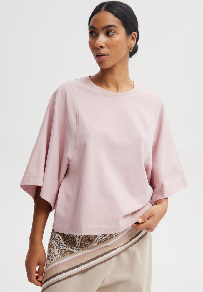 apaszka zoe beżowo- biała