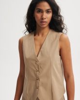 kamizelka diane beżowa