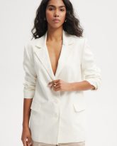 lniana marynarka matylda ecru