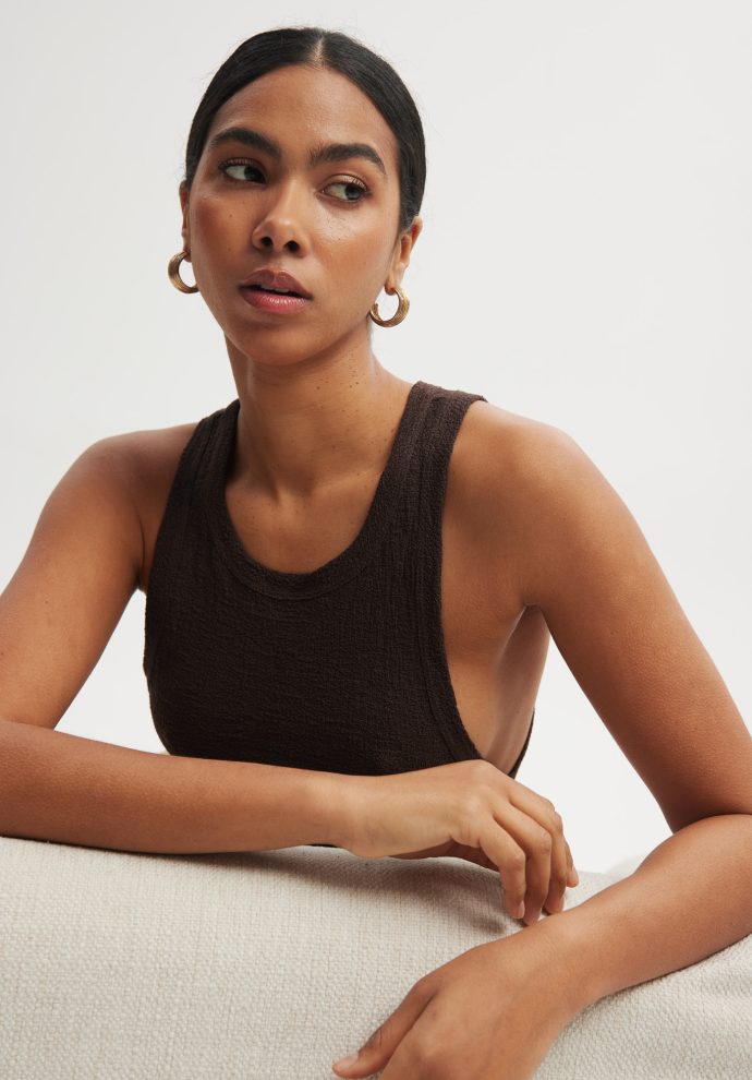 top gwen czekoladowy