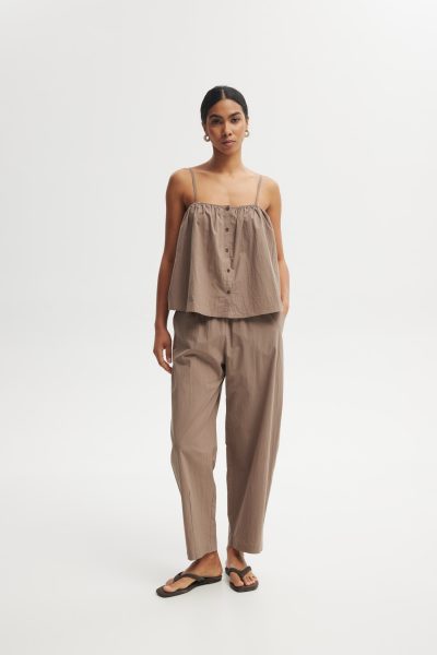 TOP PILAR TAUPE