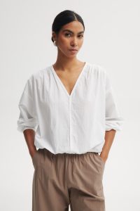 KOSZULA PILAR BIAŁA