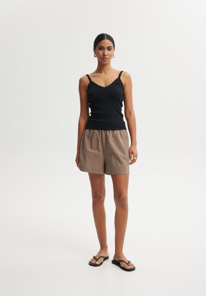 top cami czarny