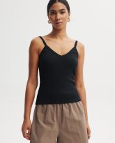 top cami czarny