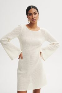 SUKIENKA SUMMER ECRU