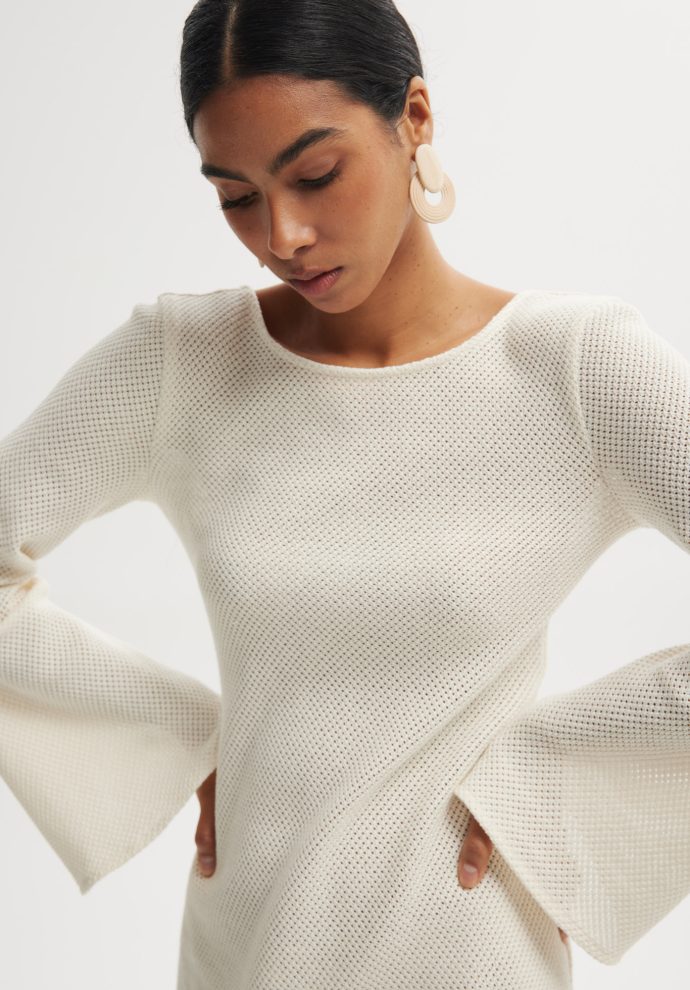 SUKIENKA SUMMER ECRU