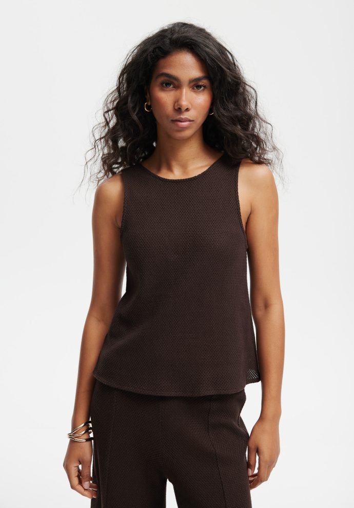 top summer czekoladowy