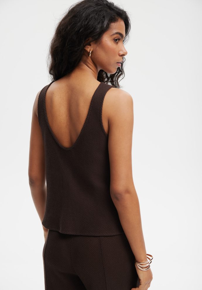 top summer czekoladowy