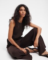 spodnie summer czekoladowe