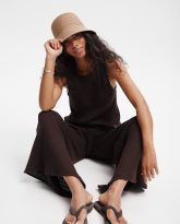 kapelusz backet retro karmelowy