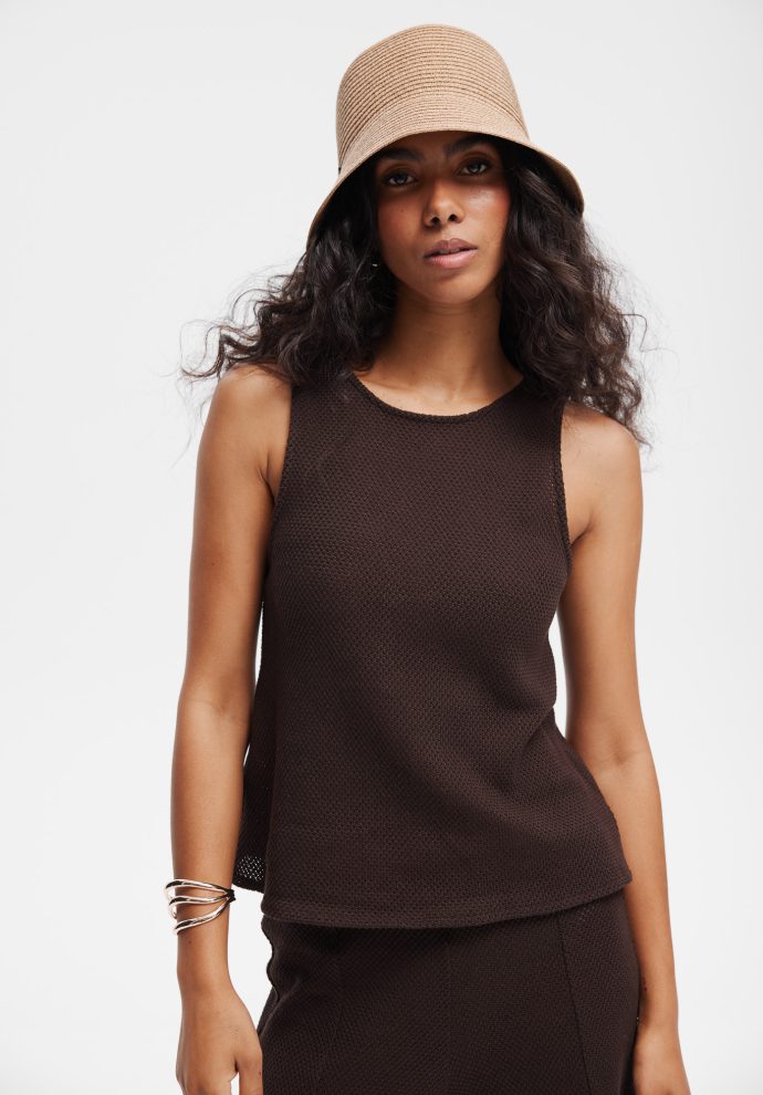 top summer czekoladowy