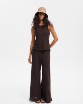 spodnie summer czekoladowe