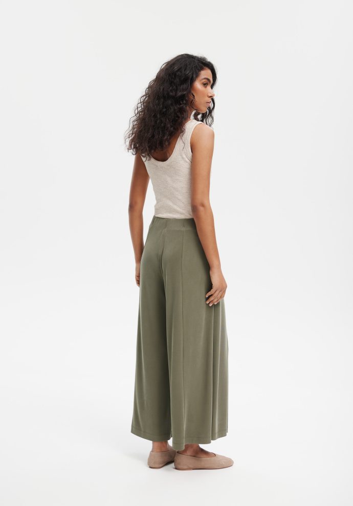 SPODNIE KATE OLIWKOWE