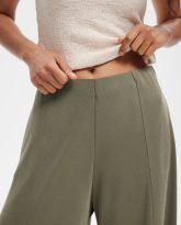 SPODNIE KATE OLIWKOWE