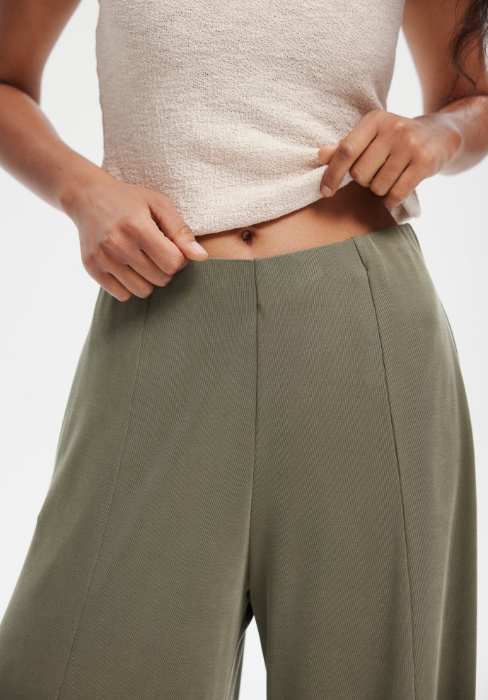 SPODNIE KATE OLIWKOWE