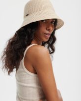 kapelusz backet retro beżowy