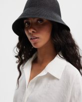 kapelusz backet rekro czarny