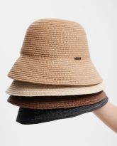 kapelusz backet retro brązowy