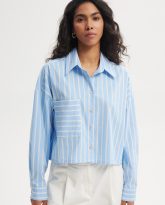 koszula ruby niebiesko- biała