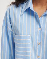 koszula ruby niebiesko- biała