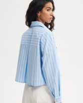 koszula ruby niebiesko- biała