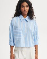 koszula ruby niebiesko- biała