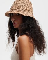 kapelusz backet karmelowy