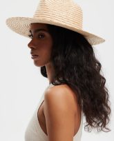 kapelusz fedora piaskowy