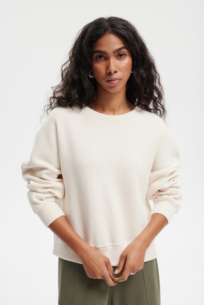 bluza pola ecru