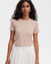 t-shirt nina taupe