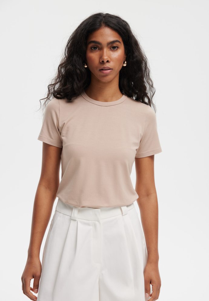 t-shirt nina taupe