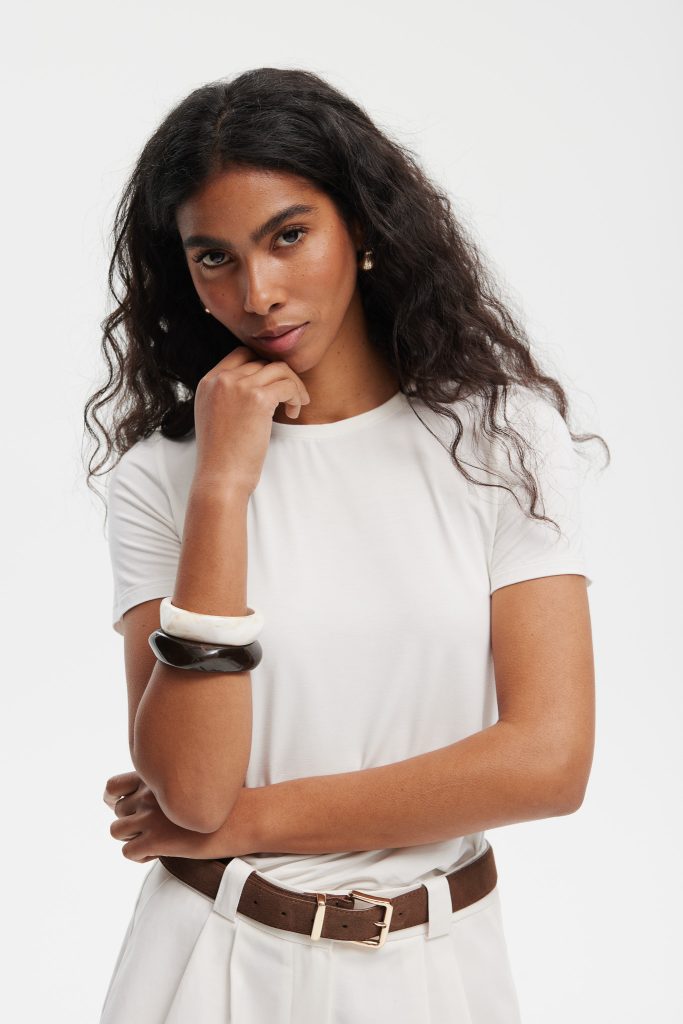 t-shirt nina ecru