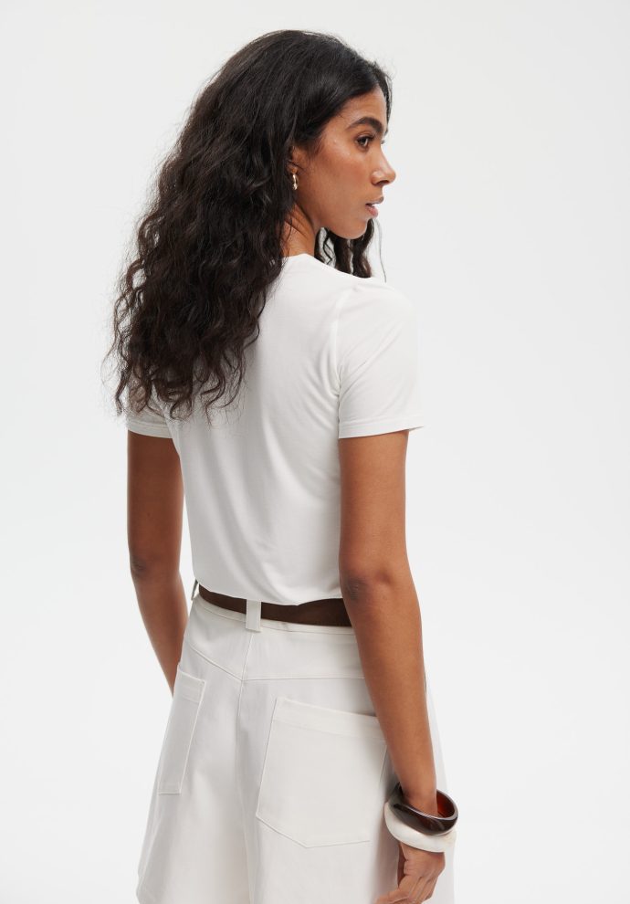t-shirt nina ecru