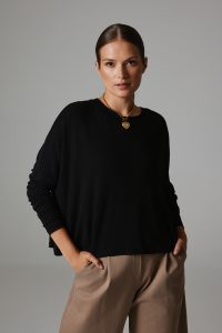 BLUZKA TELMA CZARNA