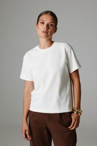 T-SHIRT KIM ECRU