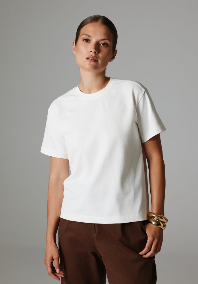 T-SHIRT KIM ECRU