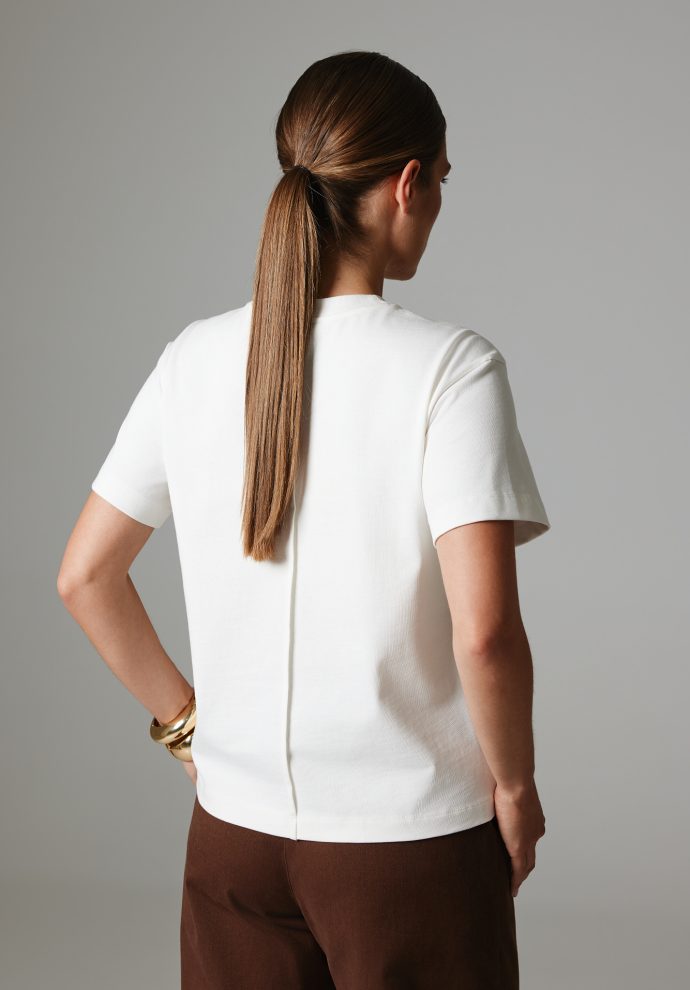 T-SHIRT KIM ECRU