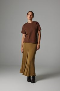 SPÓDNICA LENORA OLIWKA