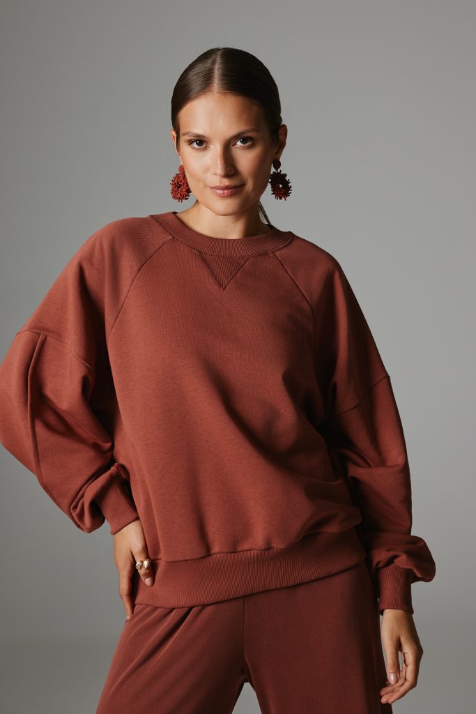 bluza elena marsala