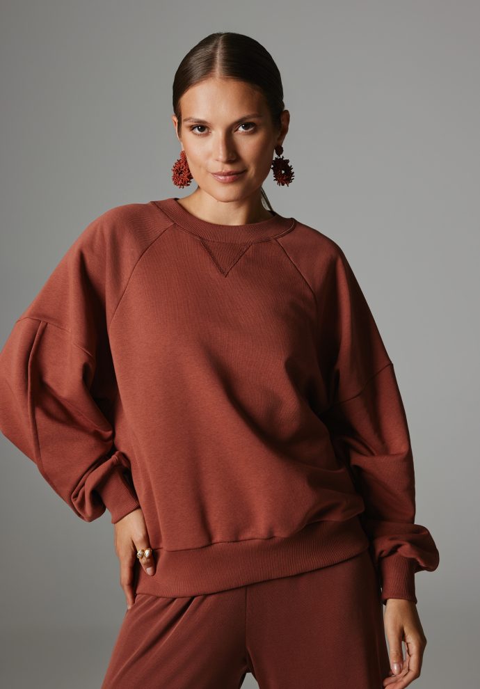 bluza elena marsala