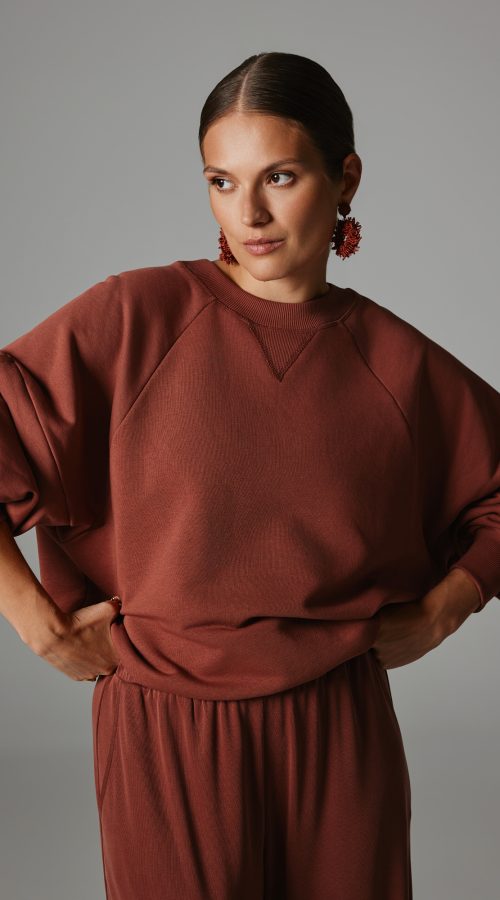 bluza elena marsala