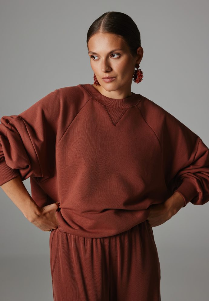 bluza elena marsala