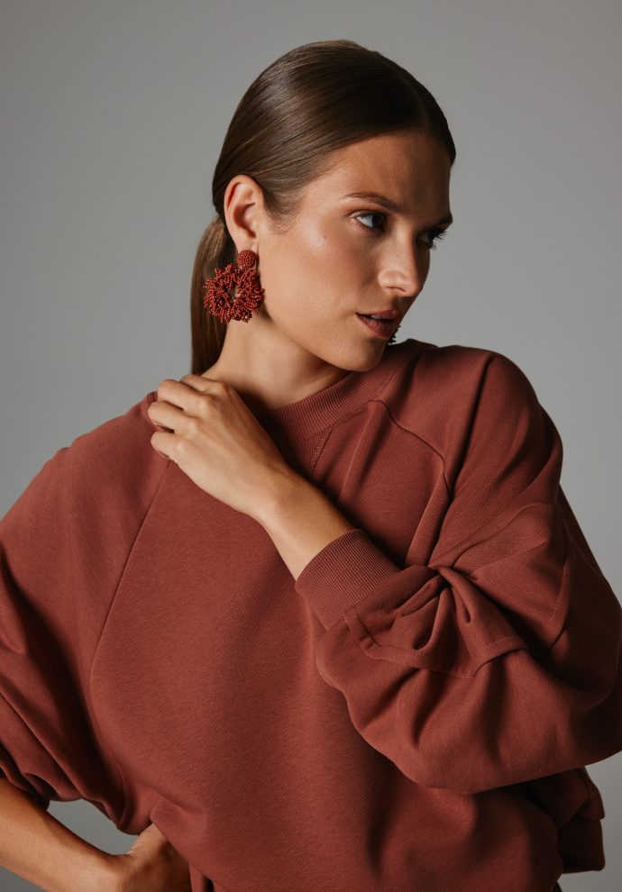 bluza elena marsala