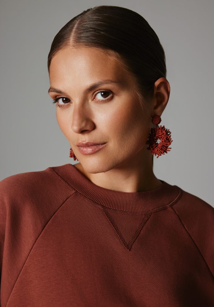 bluza elena marsala