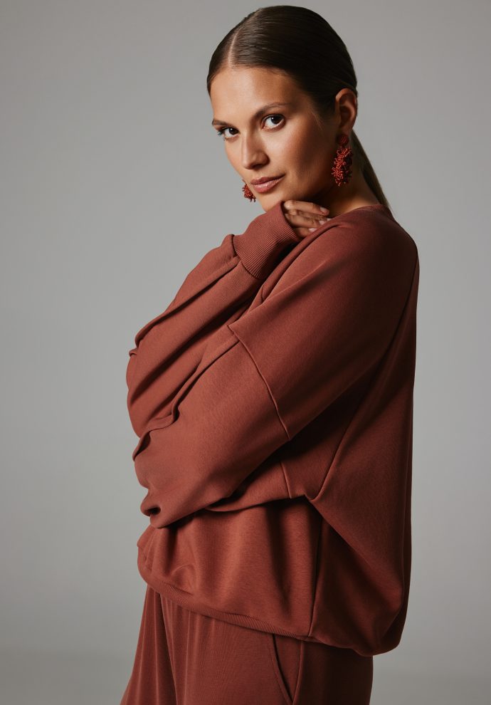 bluza elena marsala