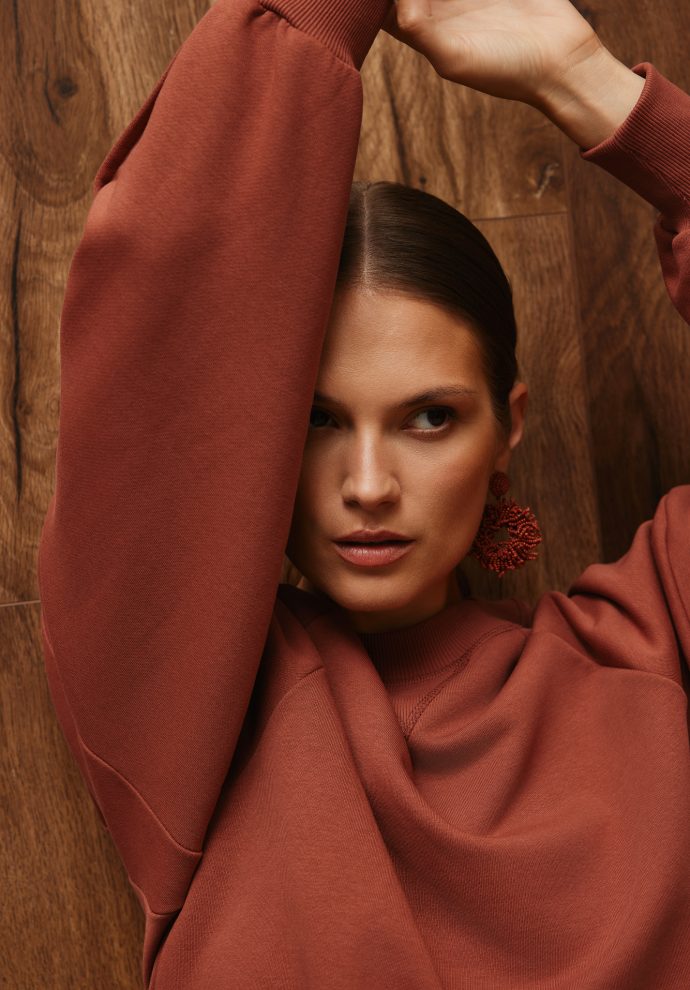 bluza elena marsala