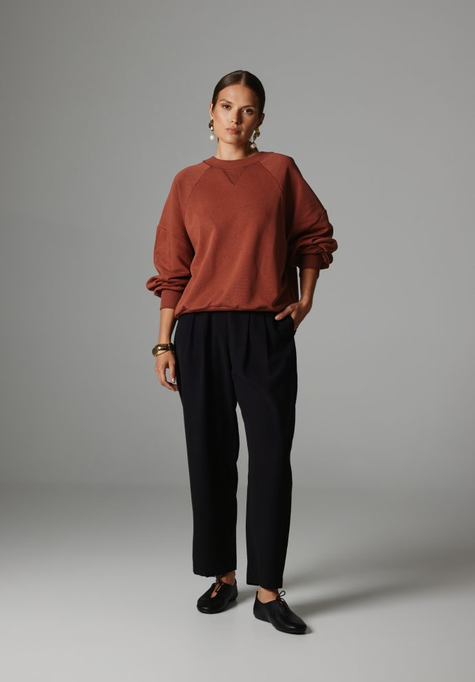 bluza elena marsala