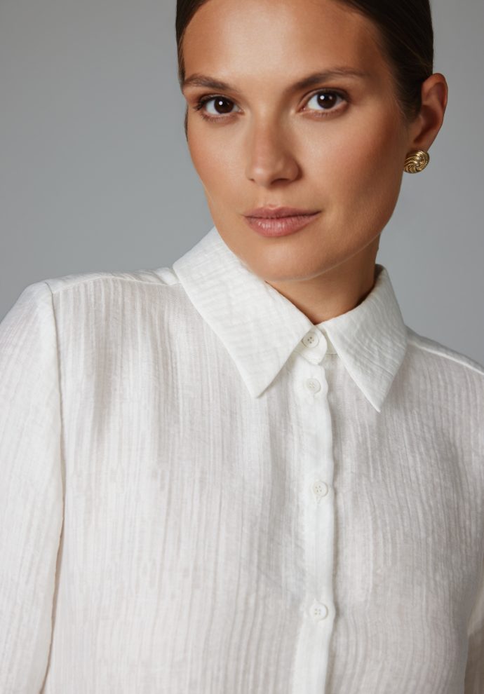 KOSZULA DONNA ECRU