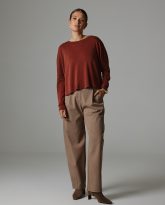 BLUZKA BEVERLY MARSALA