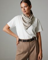 apaszka thea beżowa